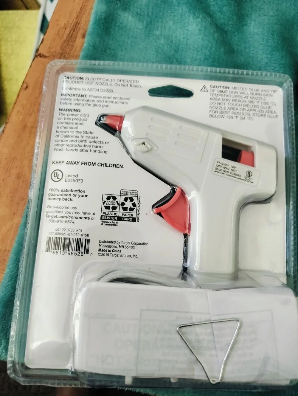 Up & Up Mini Glue Gun with 10 Glue Sticks | Brand New Sealed Craft Kit
